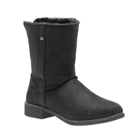 NWT abeo Pro Burlington Boots Black Oiled Winter Boots - Picture 1 of 6